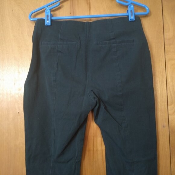 A New Day Women's Size 6 Green Elastic Waist Side Zip Ankle Pants - Picture 5 of 7